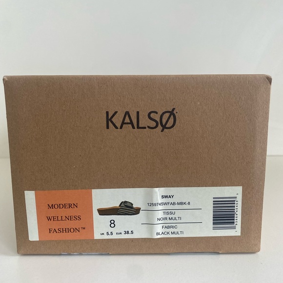 NEW Kalsø Sway Earth shoe  w/buckle feature.. 3D weave & negative heel - Picture 8 of 8